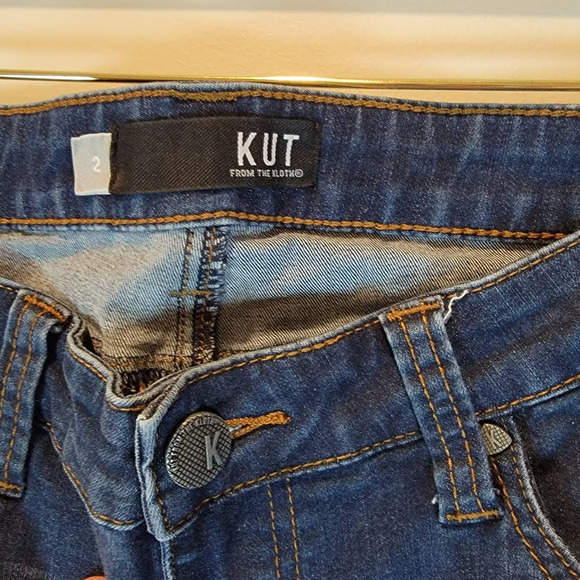 Kut from the Kloth Jeans Mid Rise Connie Ankle Skinny Denim - Picture 4 of 10